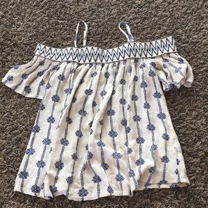 Cute off-shoulder top